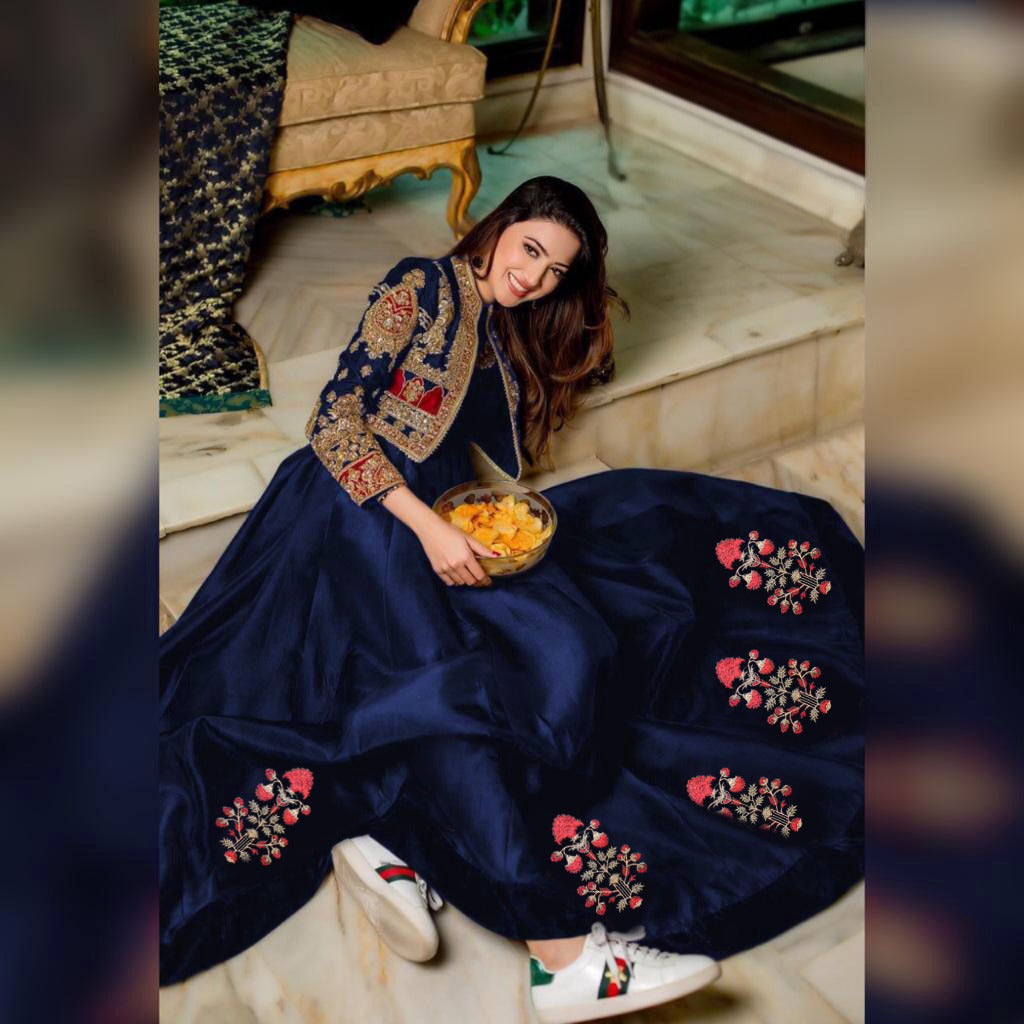 Embroidery Bunch Maxi With Emb Separate Koti