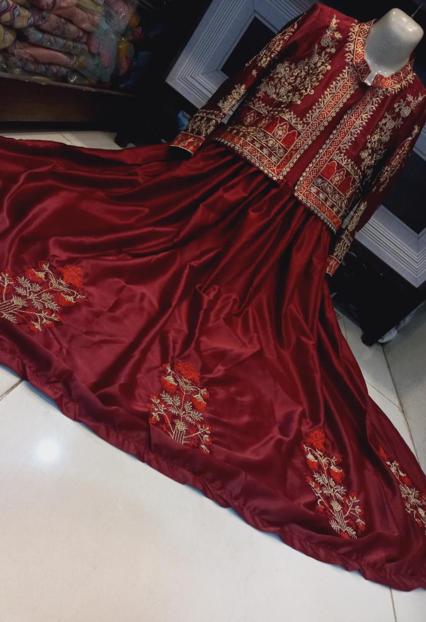Embroidery Bunch Maxi With Emb Separate Koti
