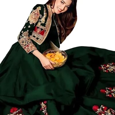 Embroidery Bunch Maxi With Emb Separate Koti