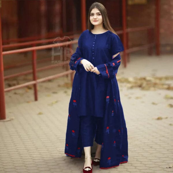 New  Rose Embroidered Gown Style