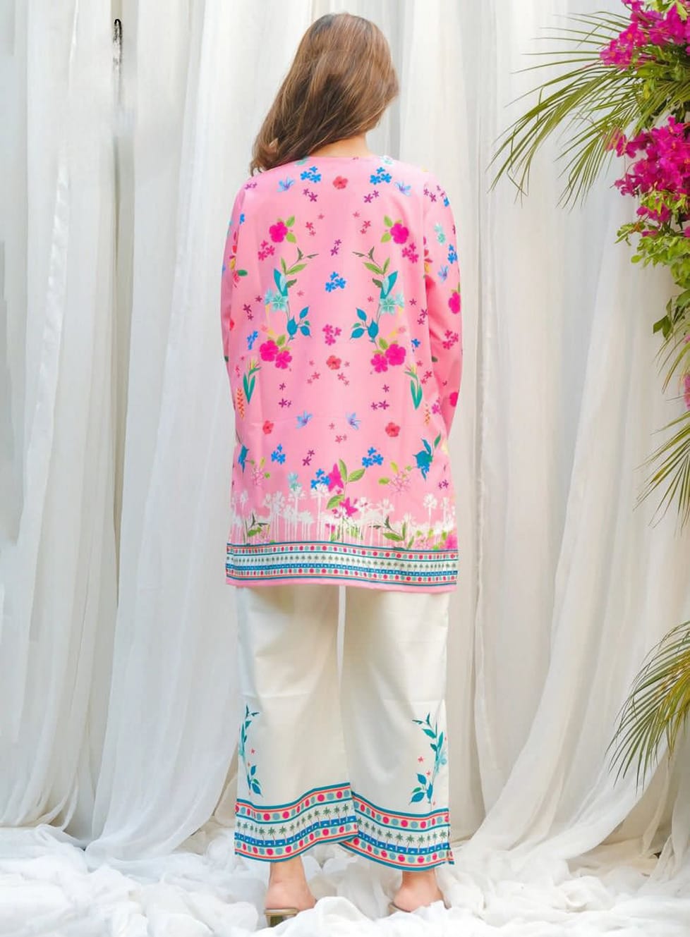 Most Trending Article😍
*Front And Back Allover Digital Printed Swiss Lawn Cord Set 2Pcs*